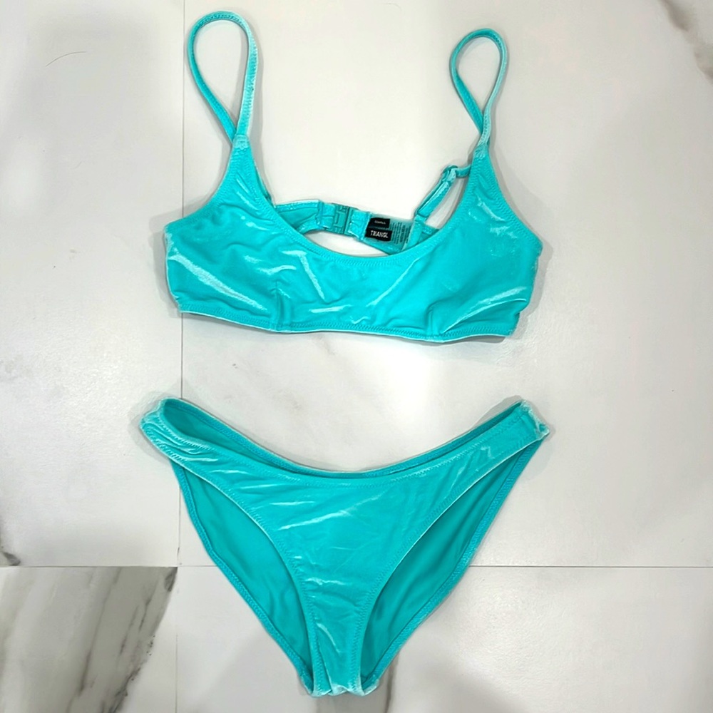 TRIANGL blue bikini